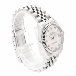 Rolex Datejust 31MM 68274 Silver Diamond Dial Watch